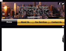 Tablet Screenshot of hyeride.com